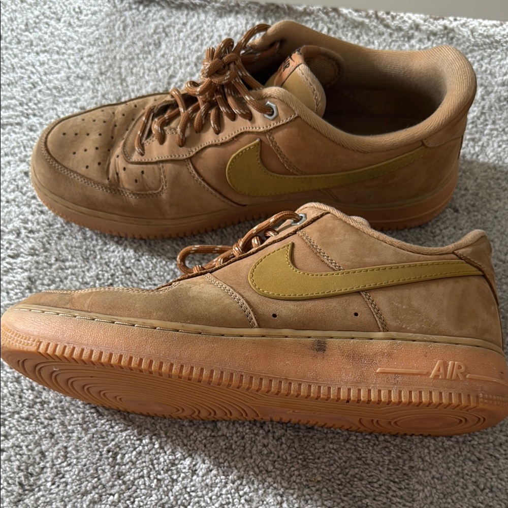 Nike Men's Brown Sneakers - Nike Air Force 1 '07 WB